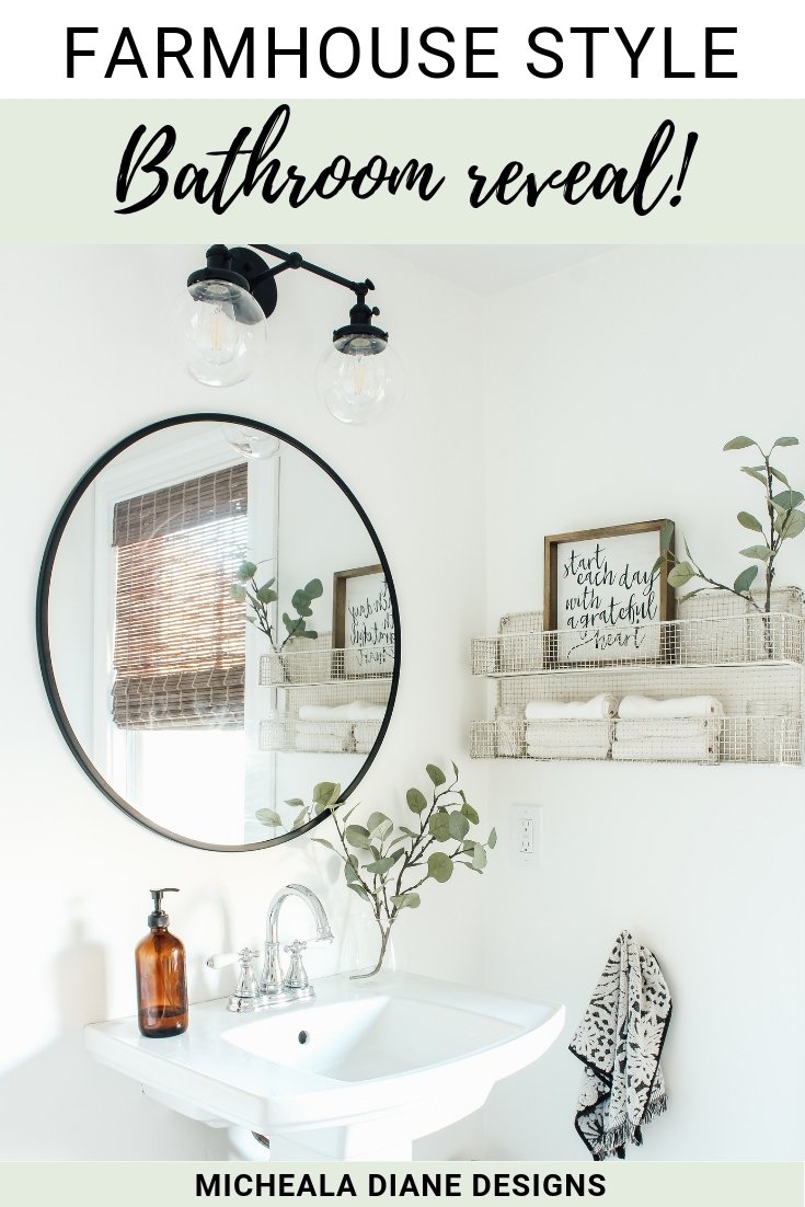 Farmhouse Style Bathroom