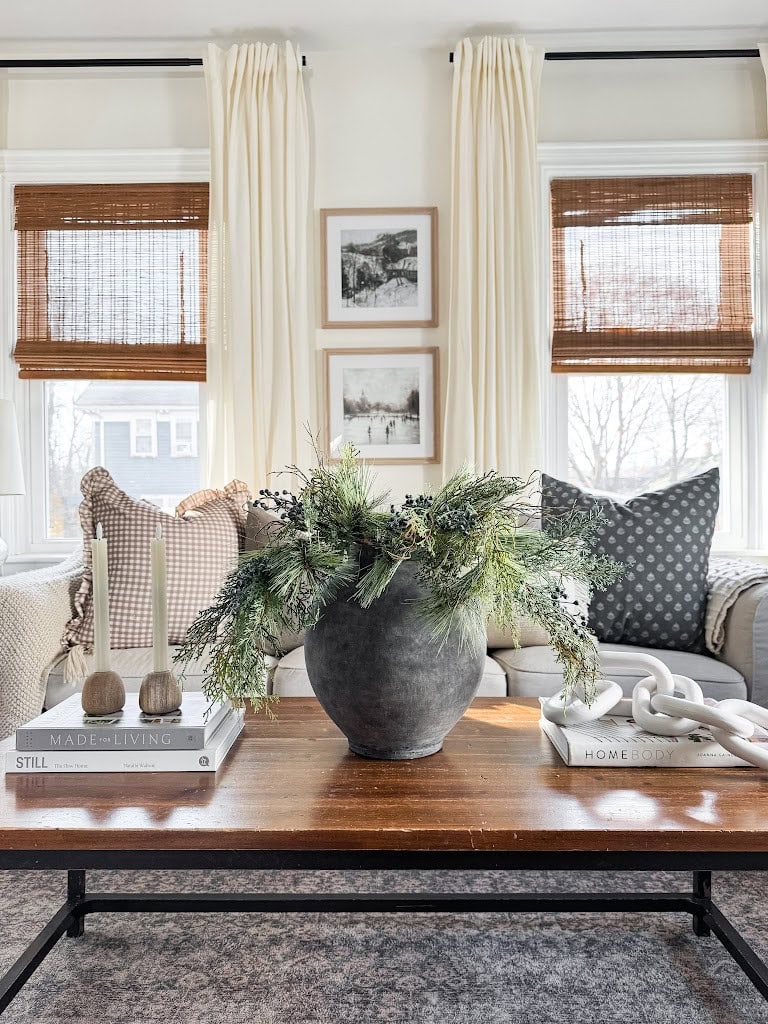 after christmas winter decor