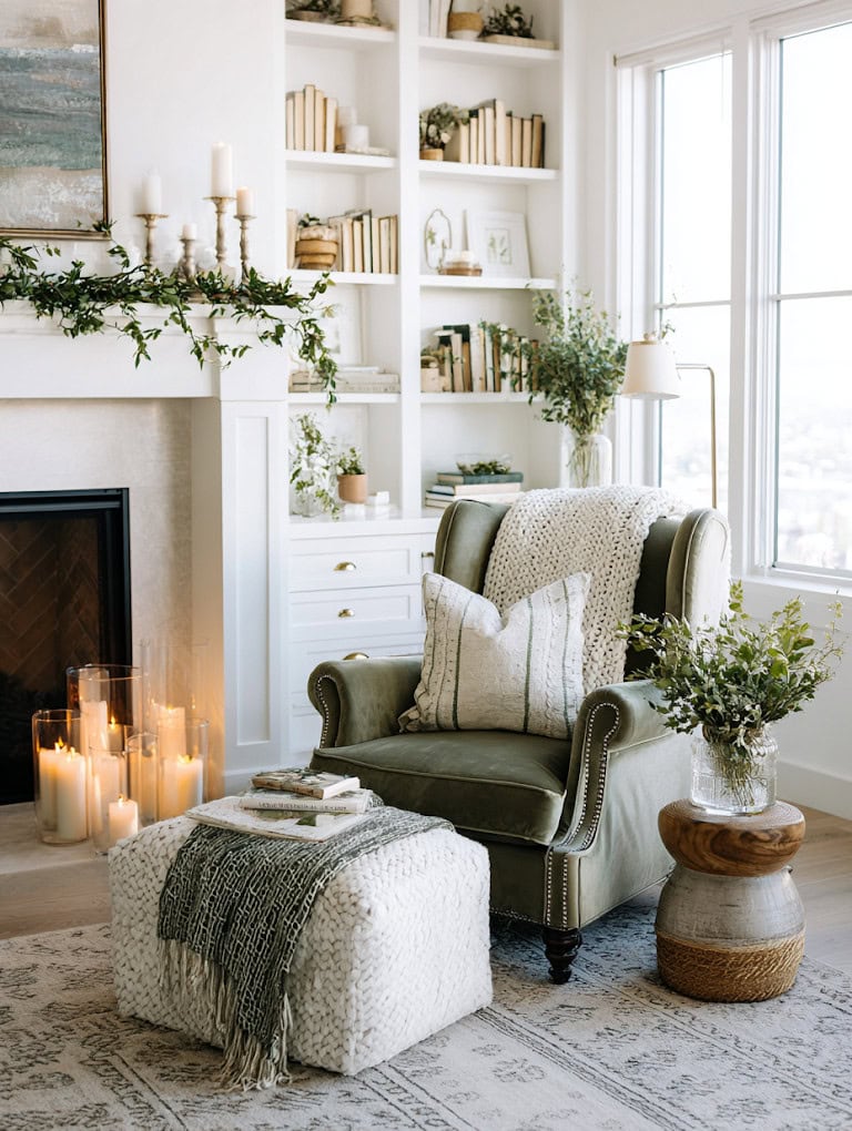 after christmas winter decor