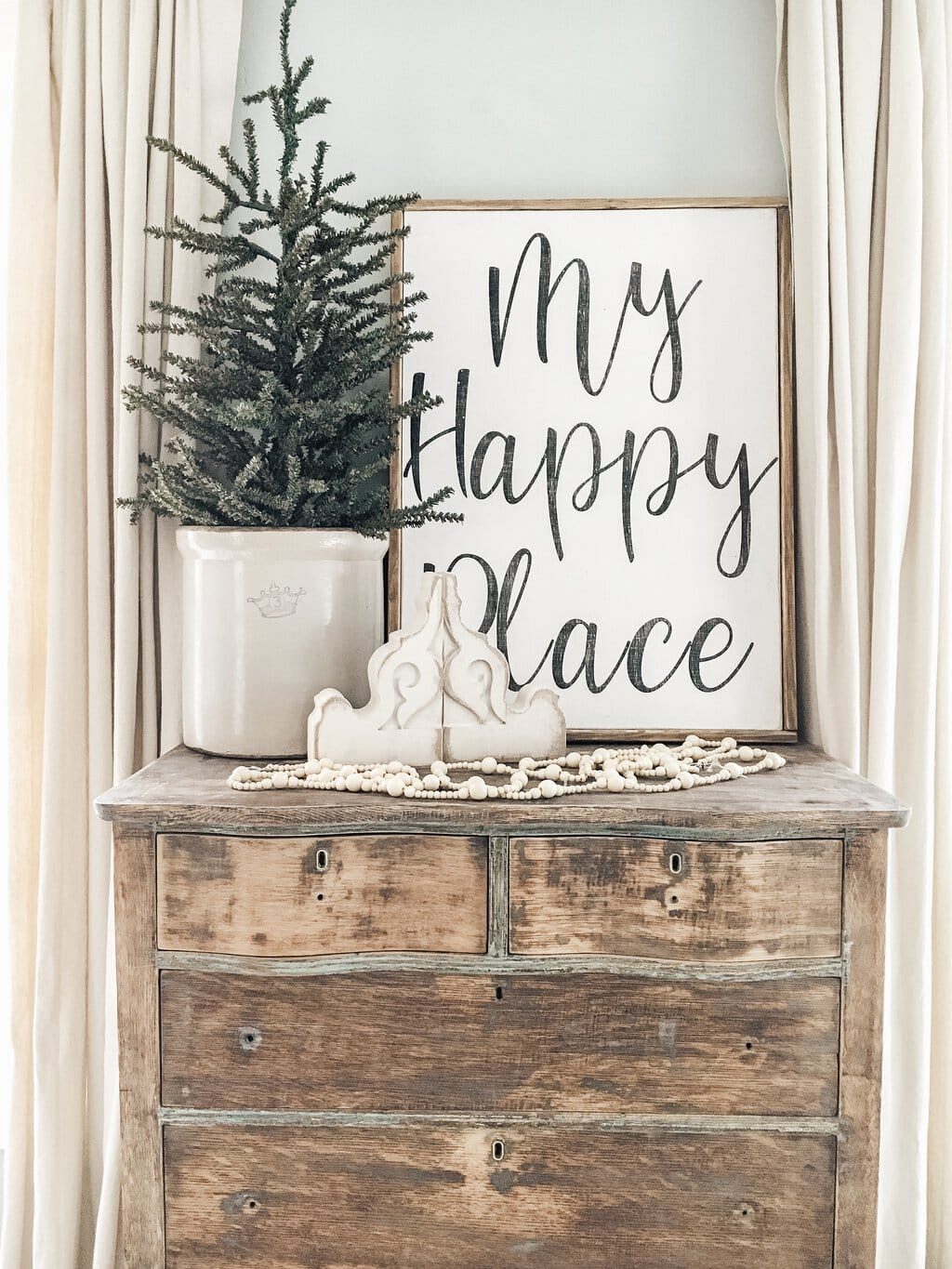 Simple Winter Living Room | How to Decorate After Christmas