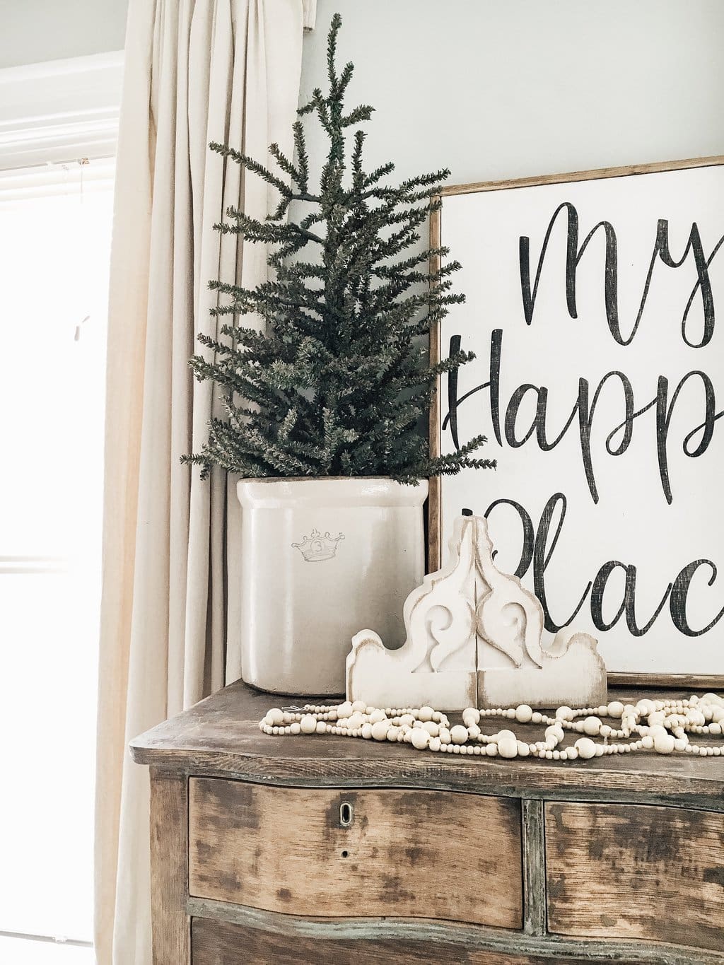 Simple Winter Living Room | How to Decorate After Christmas