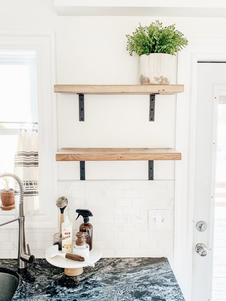 DIY Open Shelving