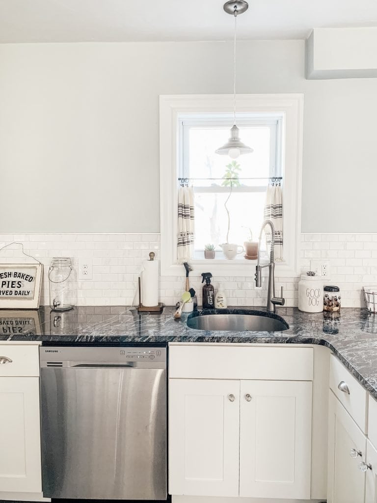 Modern Farmhouse Kitchen Makeover Reveal - Micheala Diane Designs