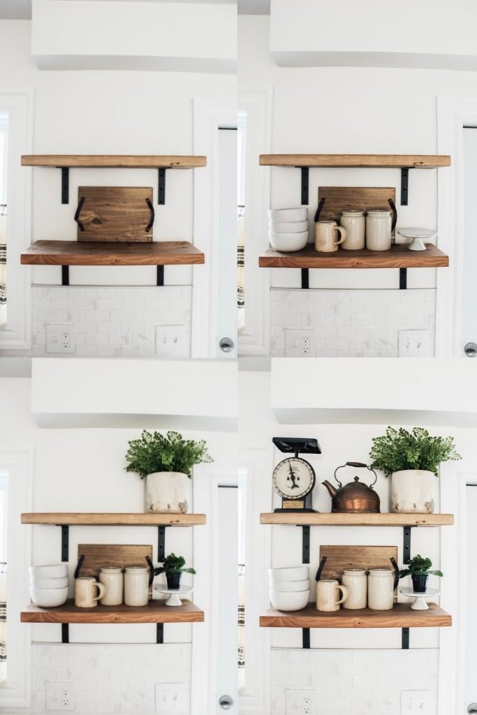 How To Style Open Shelving