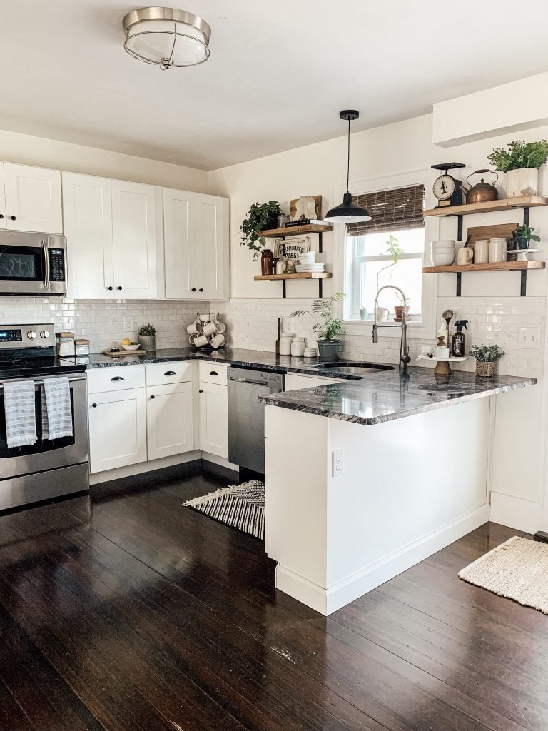 Modern Farmhouse Kitchen Makeover Reveal Micheala Diane Designs - Vrogue