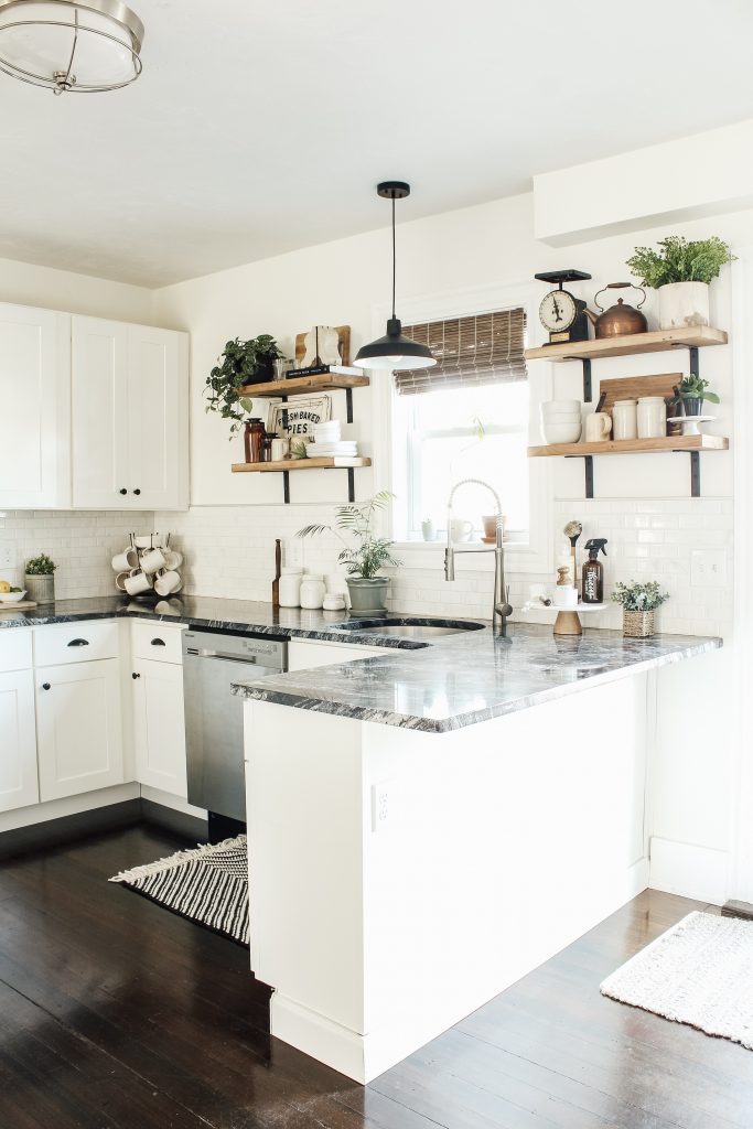 Modern Farmhouse Kitchen Makeover Reveal Micheala Diane Designs