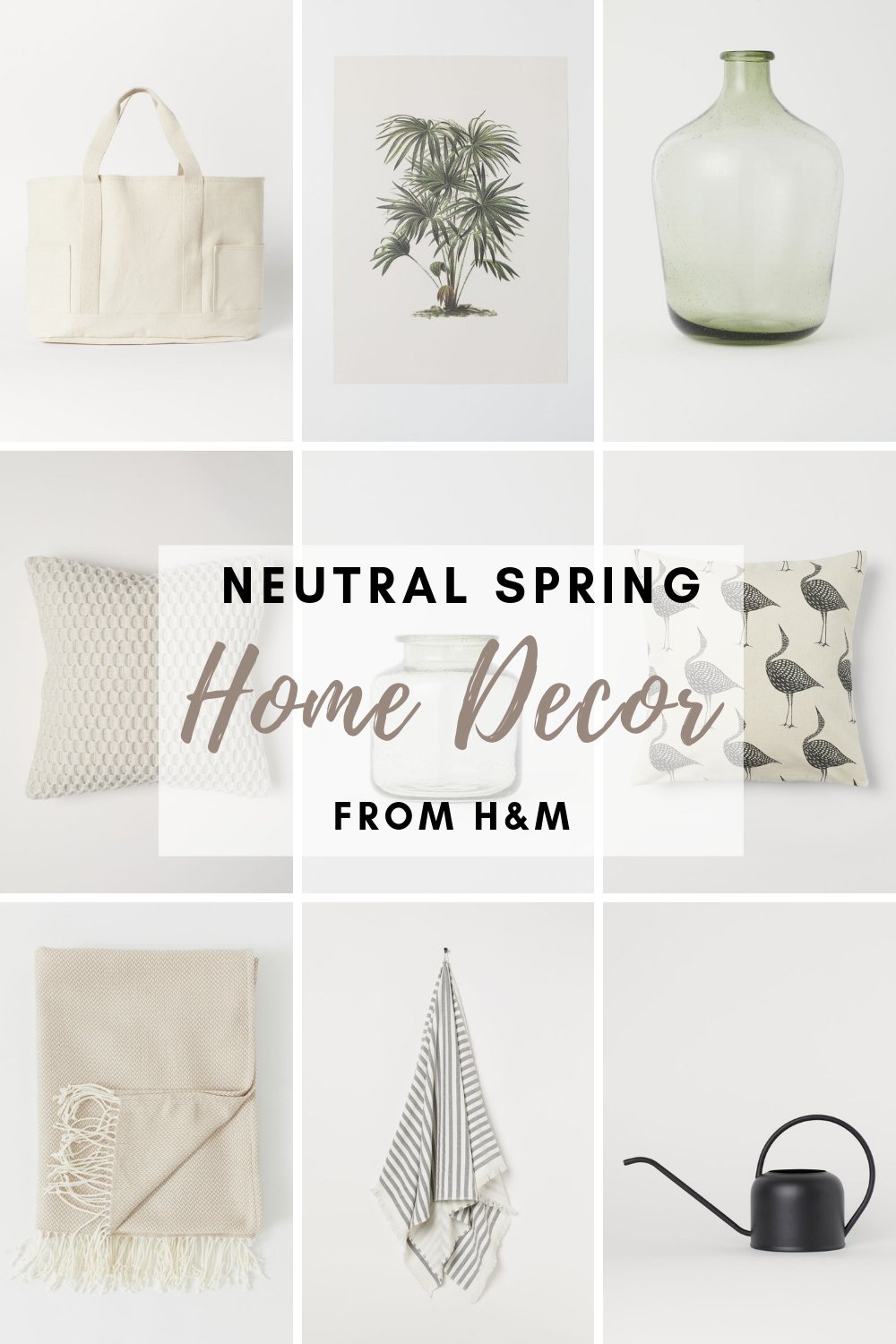 HOME DECOR PIECES FROM H&M