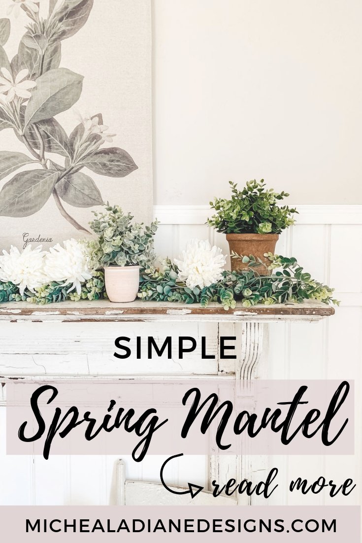 Spring Mantel