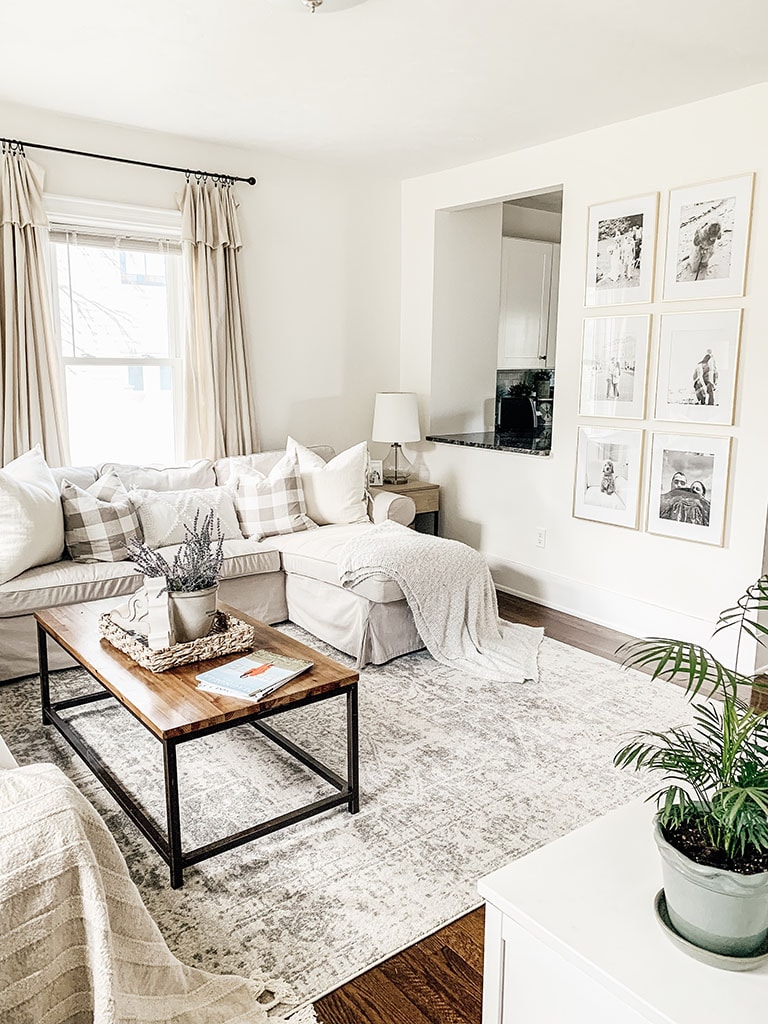 Boutique Rug in living room