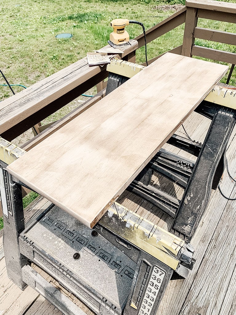 Dining Table Sanding