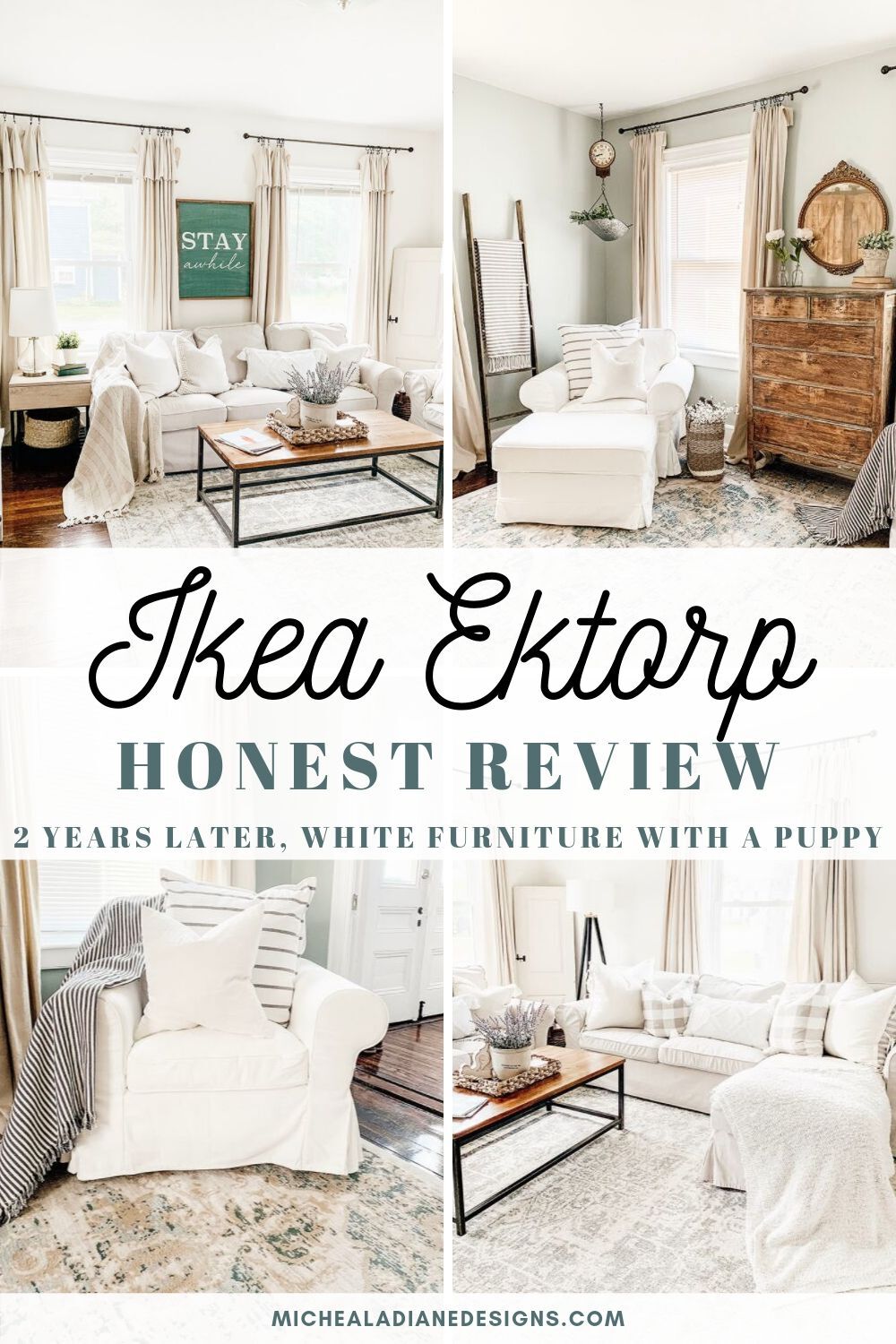 Ikea Ektorp Sofa Review - Micheala Diane Designs