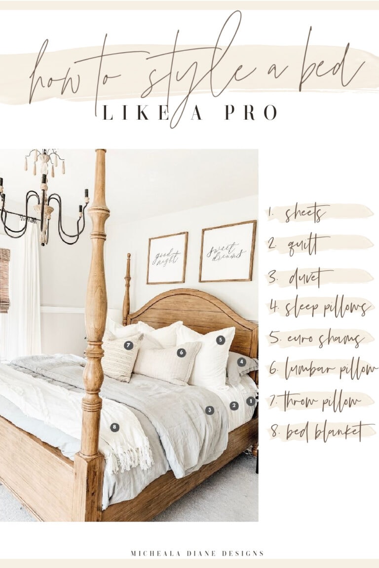 How to style a bed like a pro