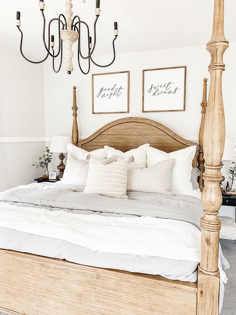 Master Bedroom Bedding Reveal Micheala Diane Designs