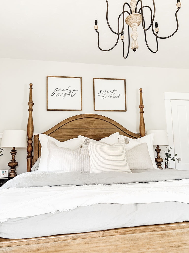 Master Bedroom Bedding Reveal Micheala Diane Designs