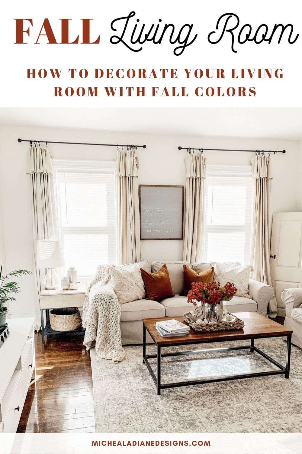 Fall Living Room Decor