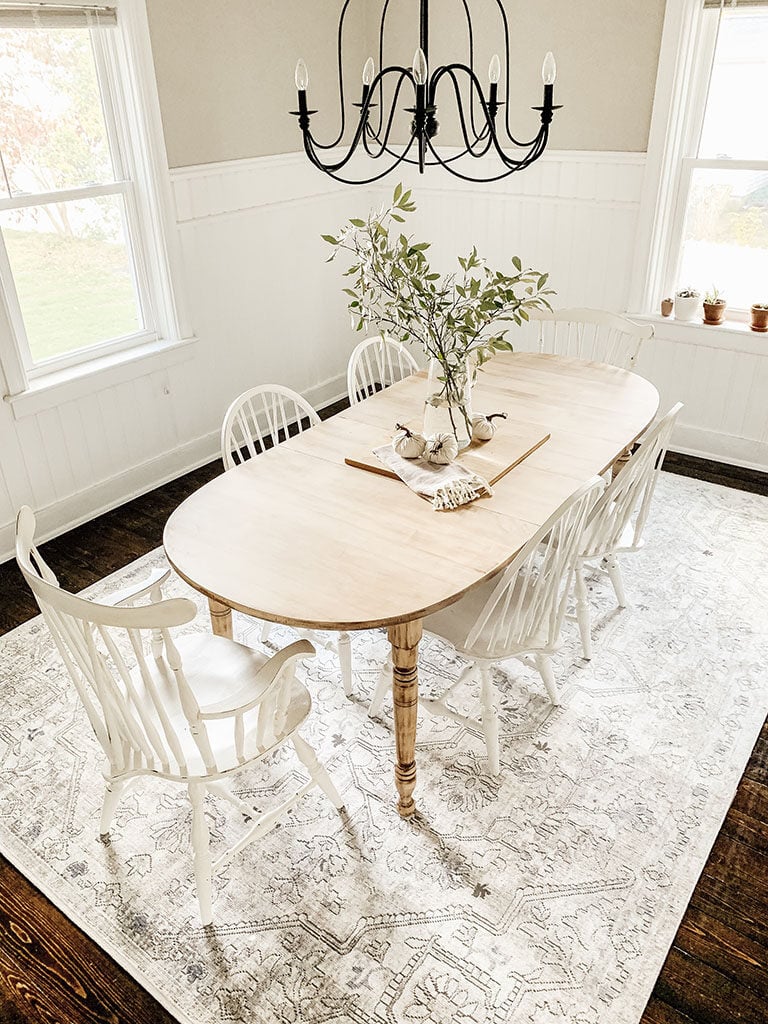 Vintage Inspired Dining Room Rug | Boutique Rugs ...