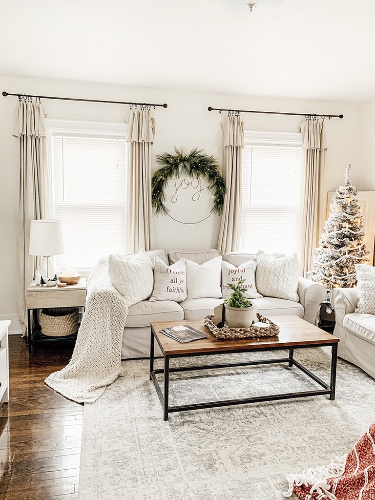 Cozy Christmas Living Room