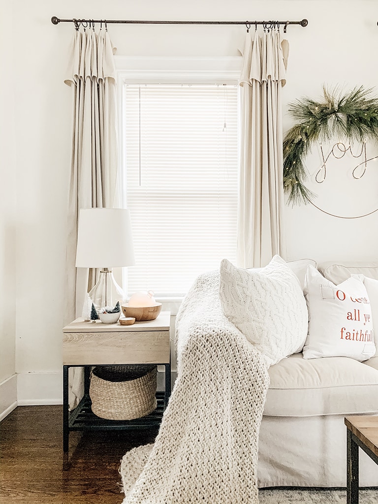 Cozy Christmas Living Room