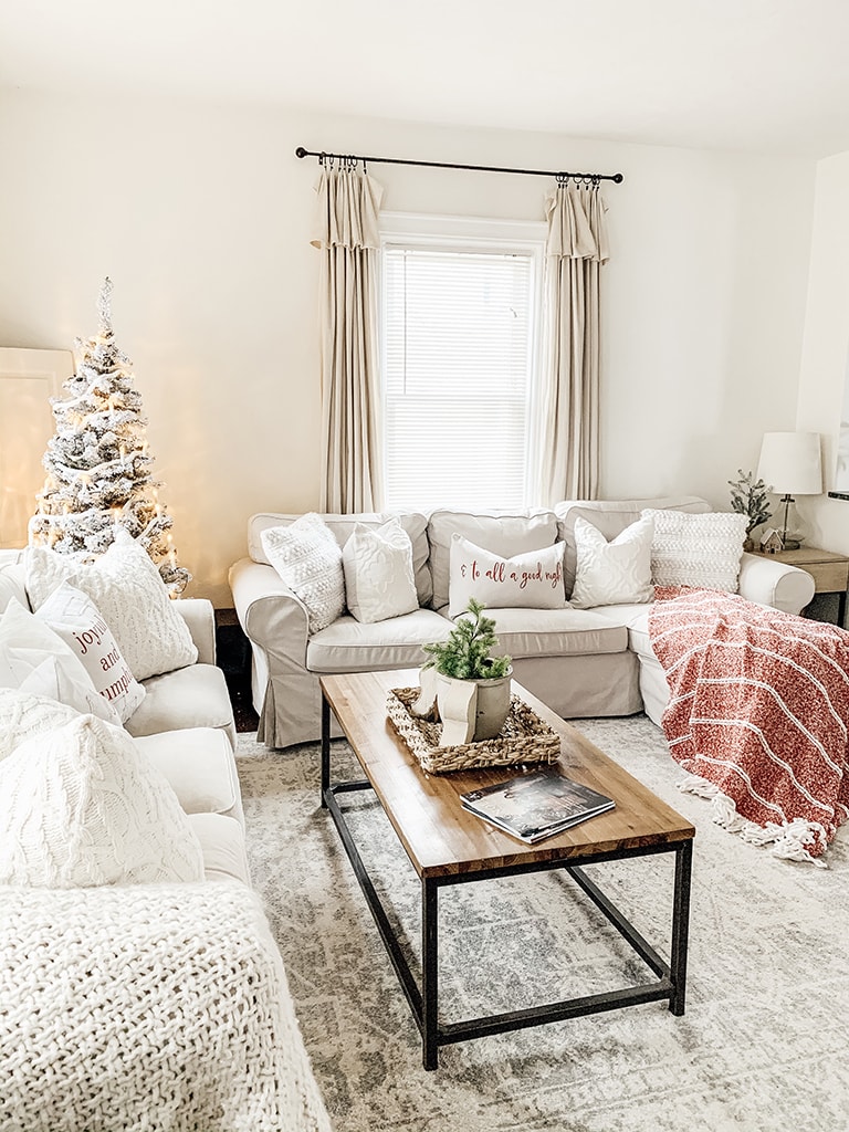 Cozy Christmas Living Room