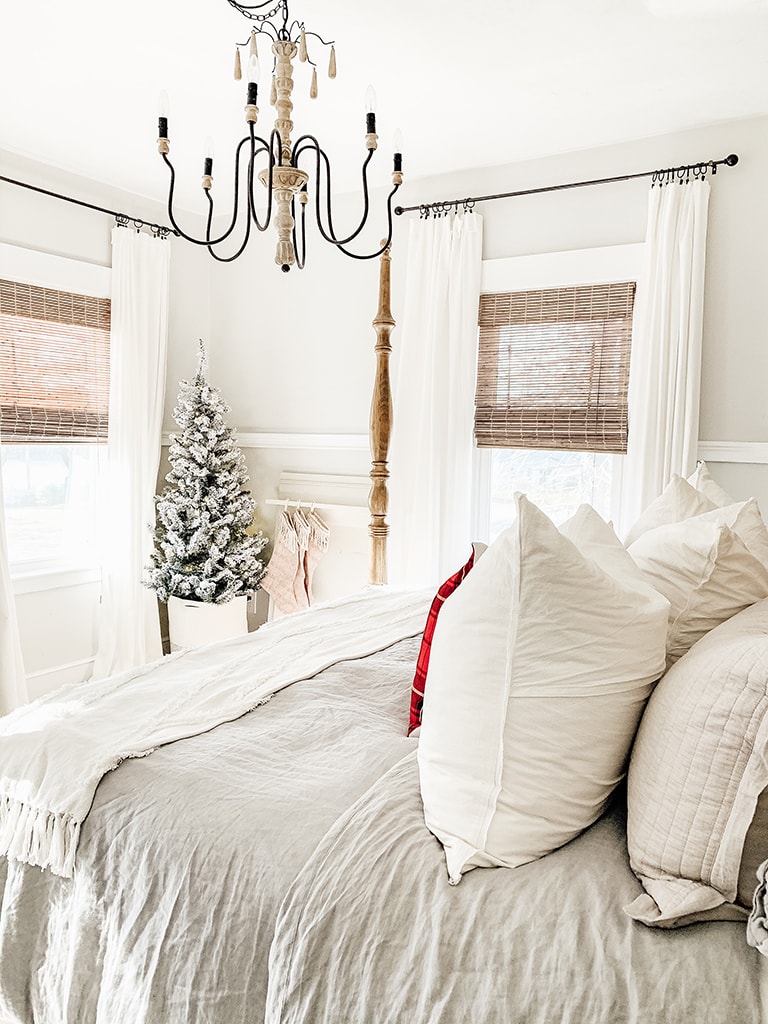 Farmhouse Christmas Bedroom