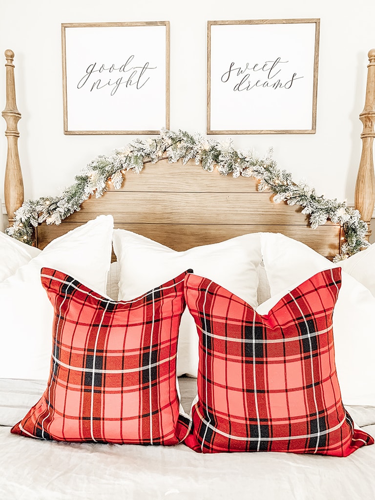 Farmhouse Christmas Bedroom