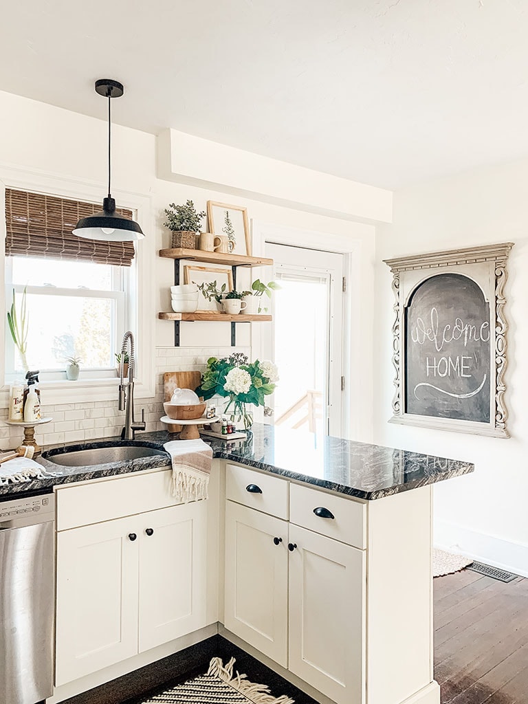 Modern Farmhouse Kitchen Makeover Reveal - Micheala Diane Designs