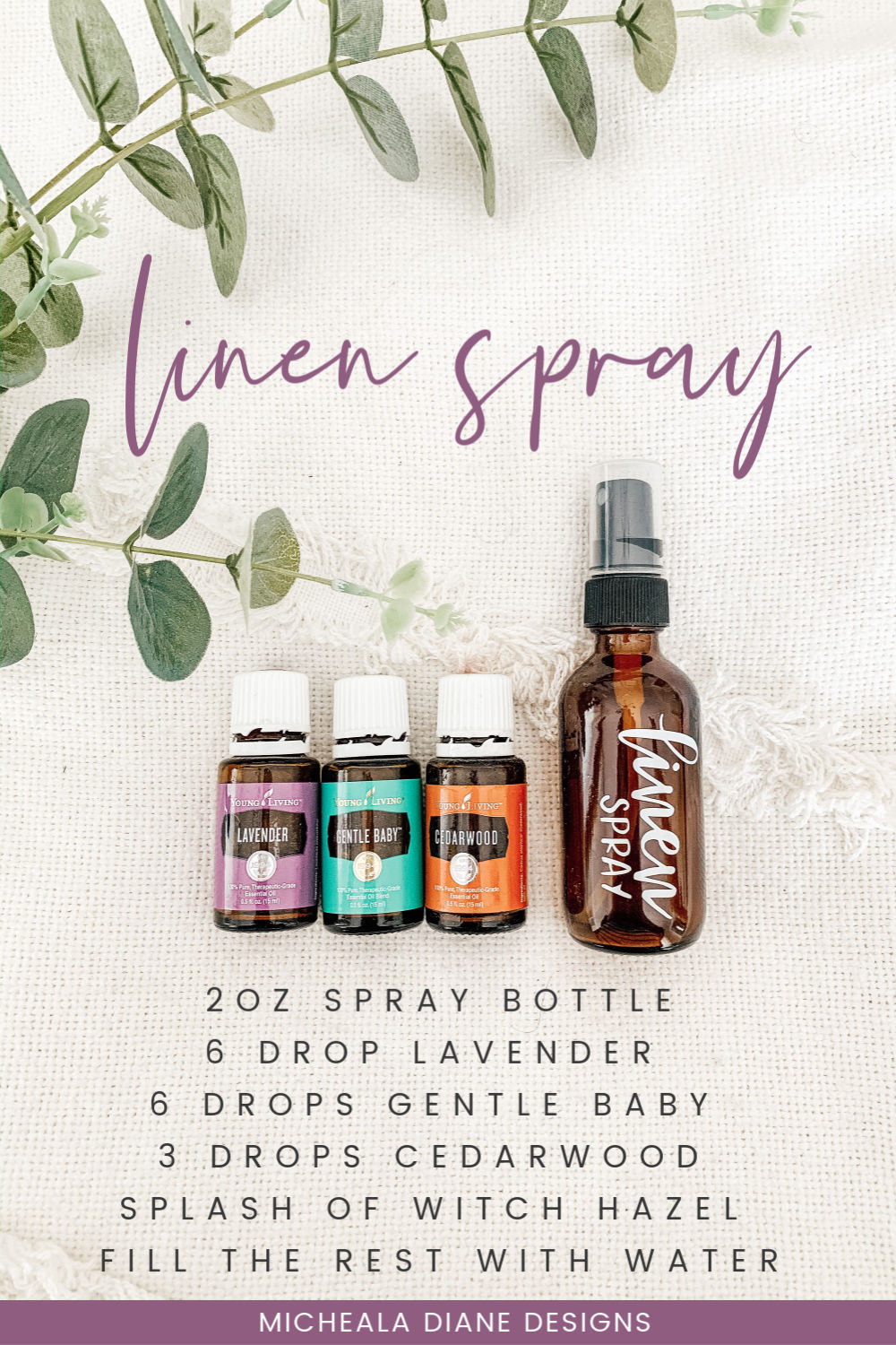 DIY Linen spray