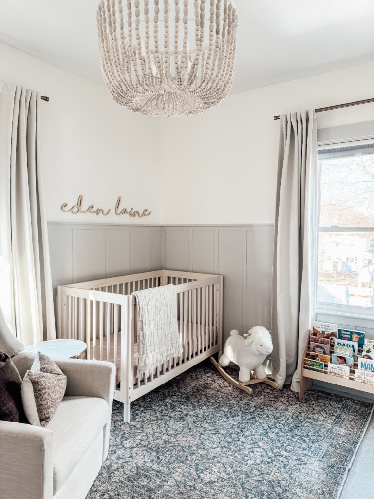 Nursery painted Magnolia Home Yarn
