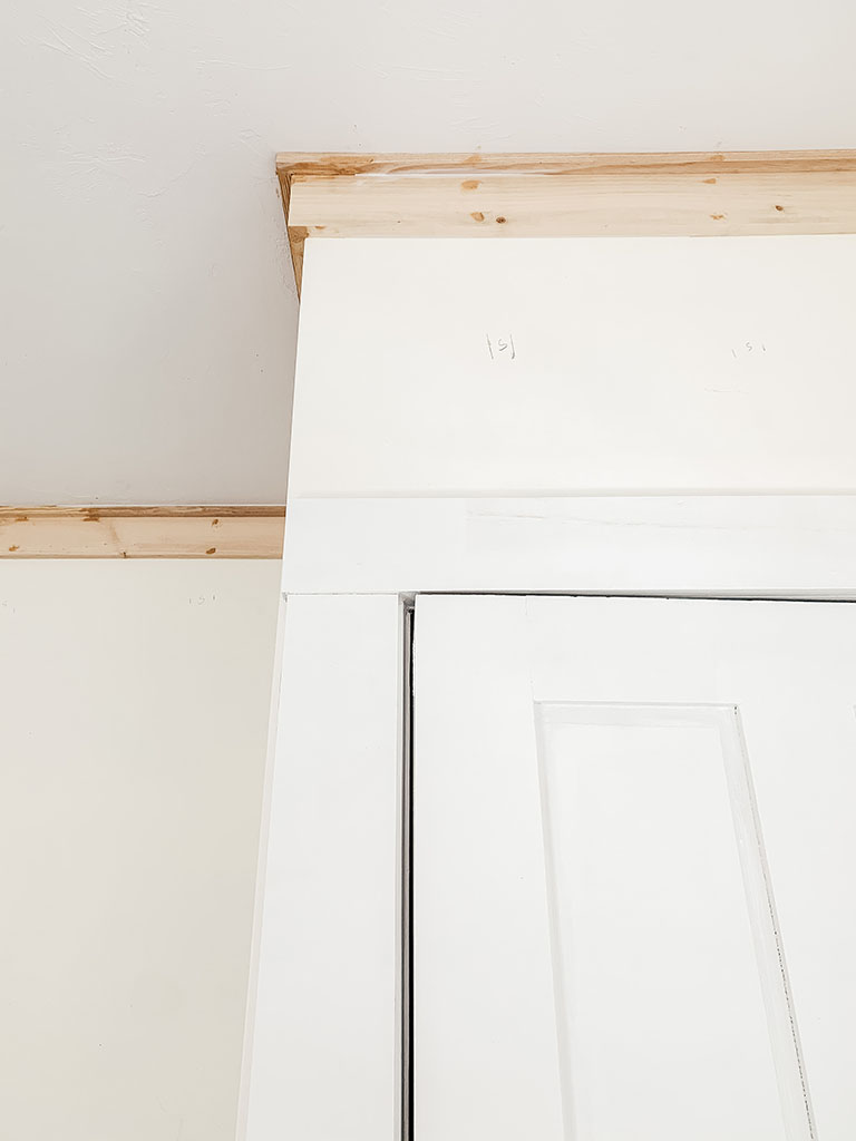 Ceiling trim detail