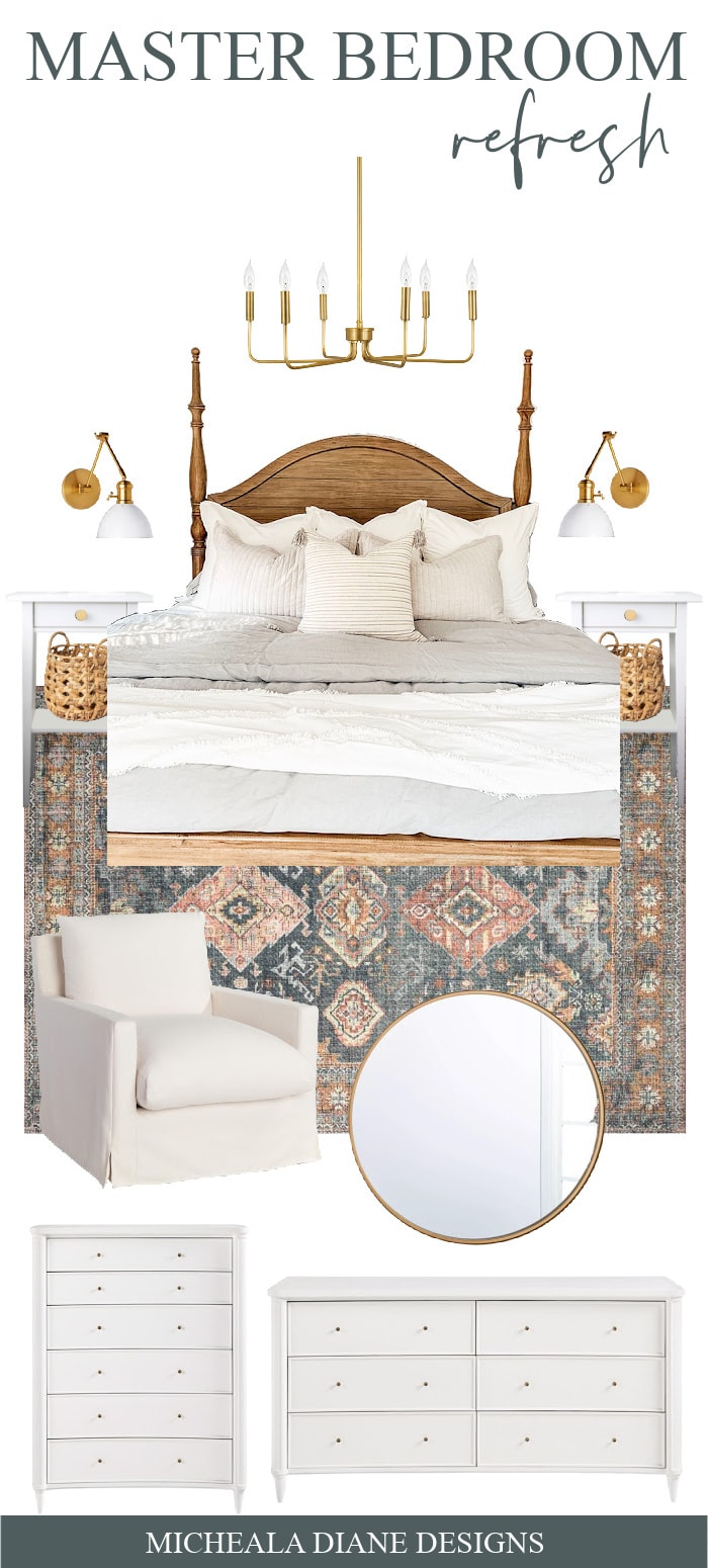 How to Style a Bed Like a Pro - Micheala Diane Designs