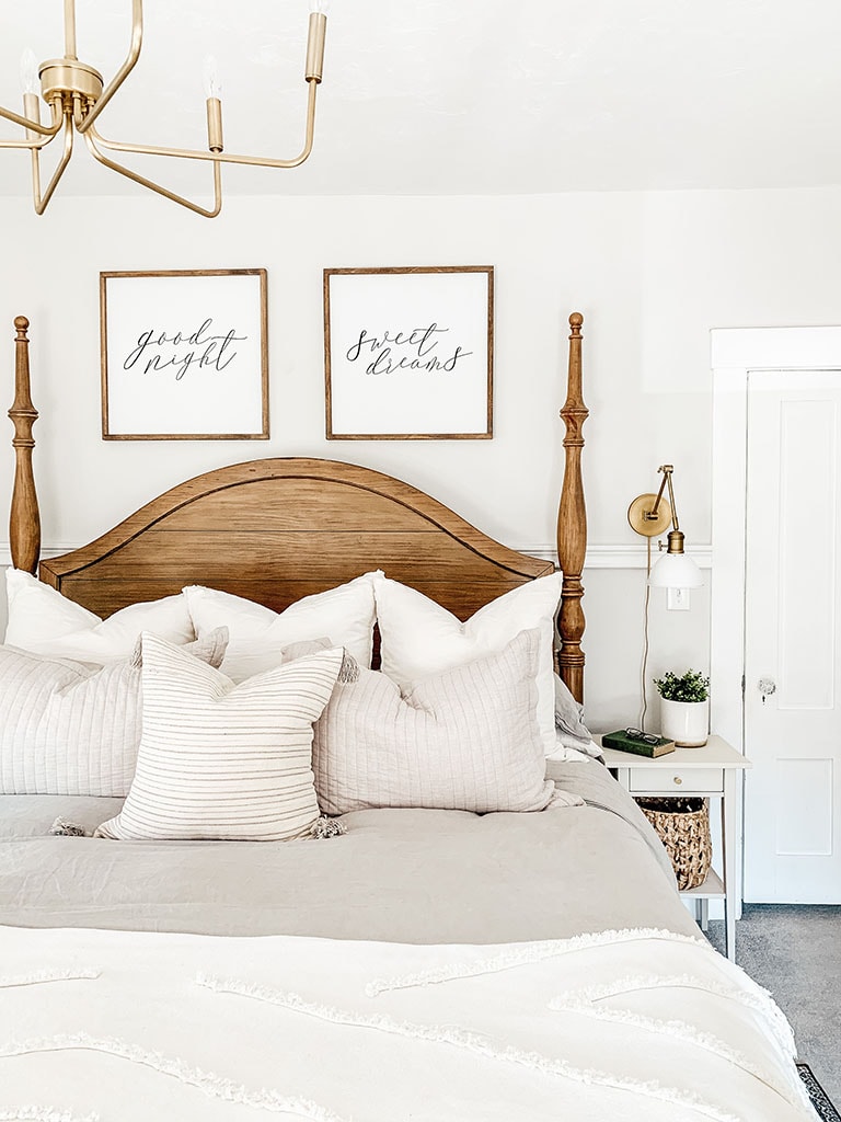 How to Style a Bed Like a Pro - Micheala Diane Designs