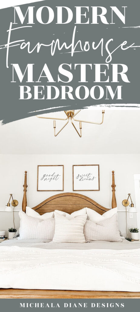 Master Bedroom Refresh Reveal - Micheala Diane Designs