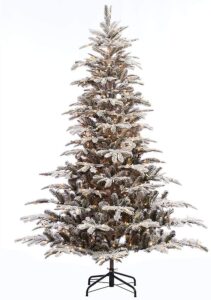 Flocked Christmas Tree