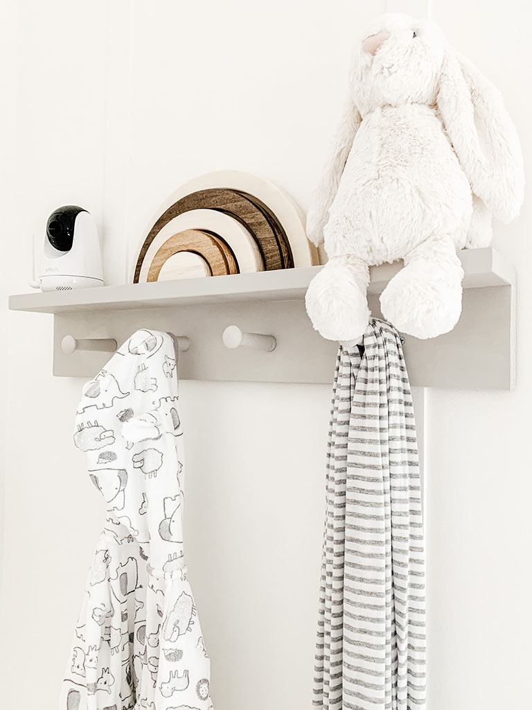 Nursery Peg Shelf