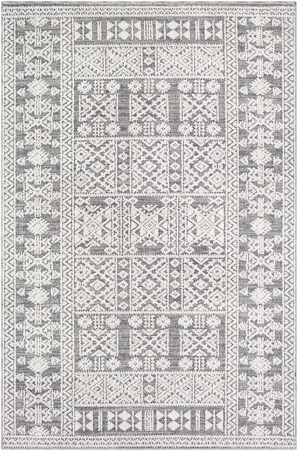 Ware Outdoor Rug- Grey pattern outdoor rug from boutique rugs