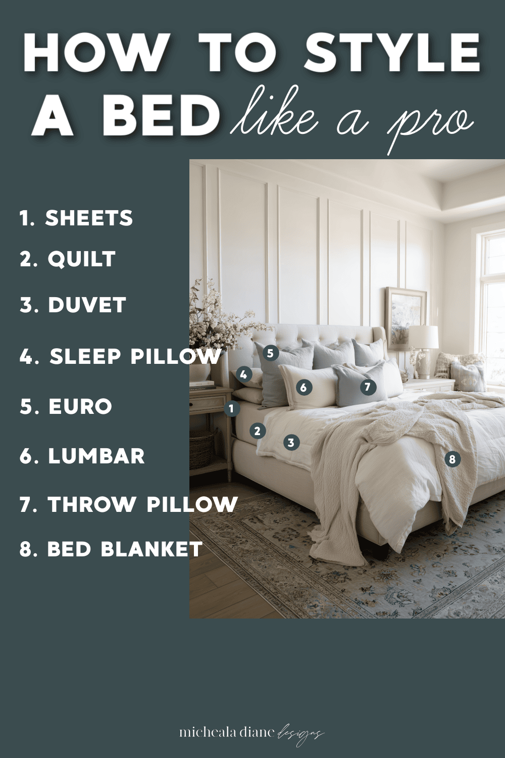How to Style a Bed