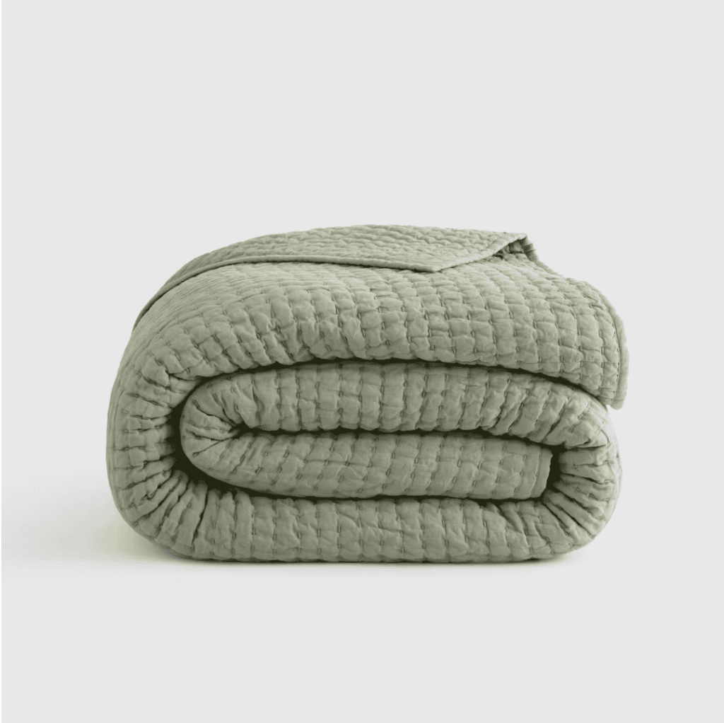 European Linen Cotton Stitch Quilt