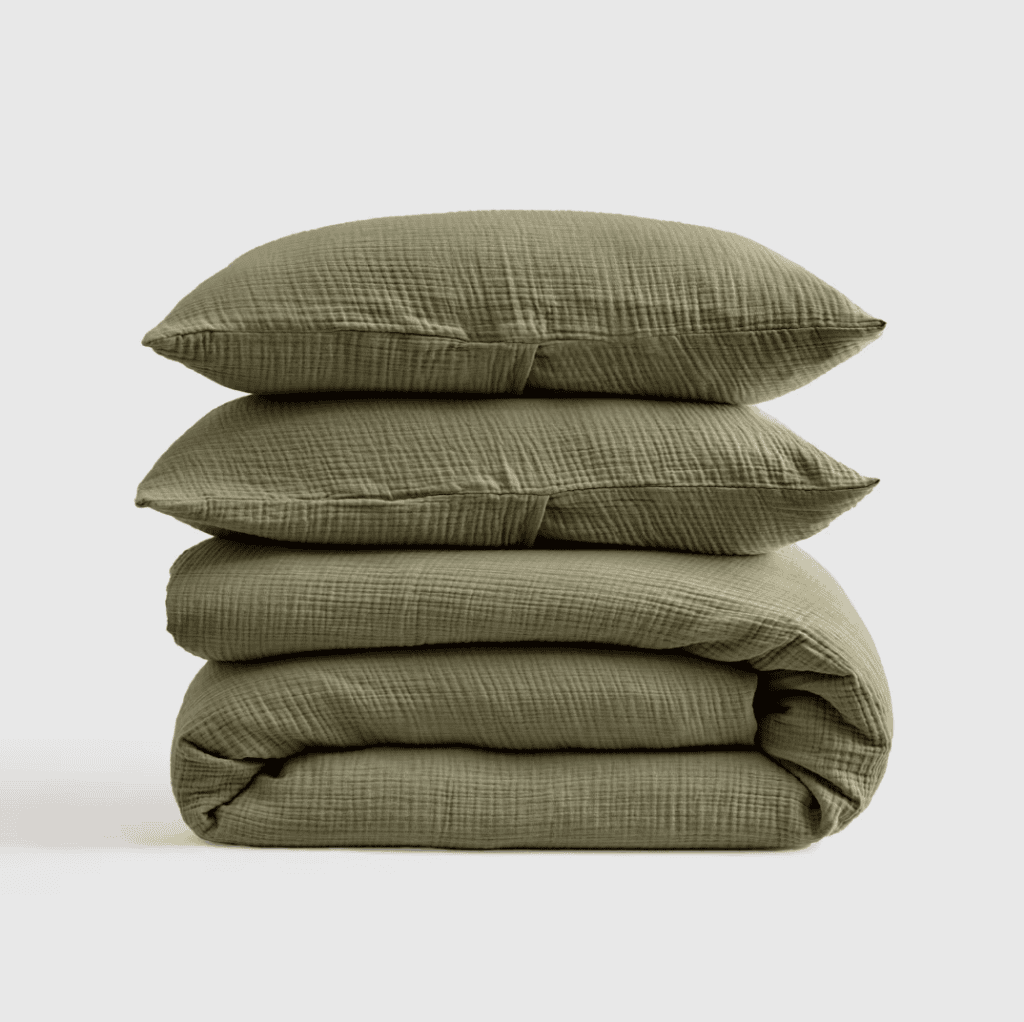 Organic Airy Gauze Duvet Cover Set