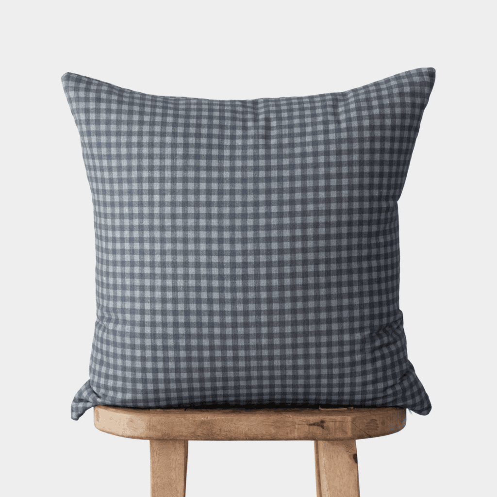 Blue Gingham Euro