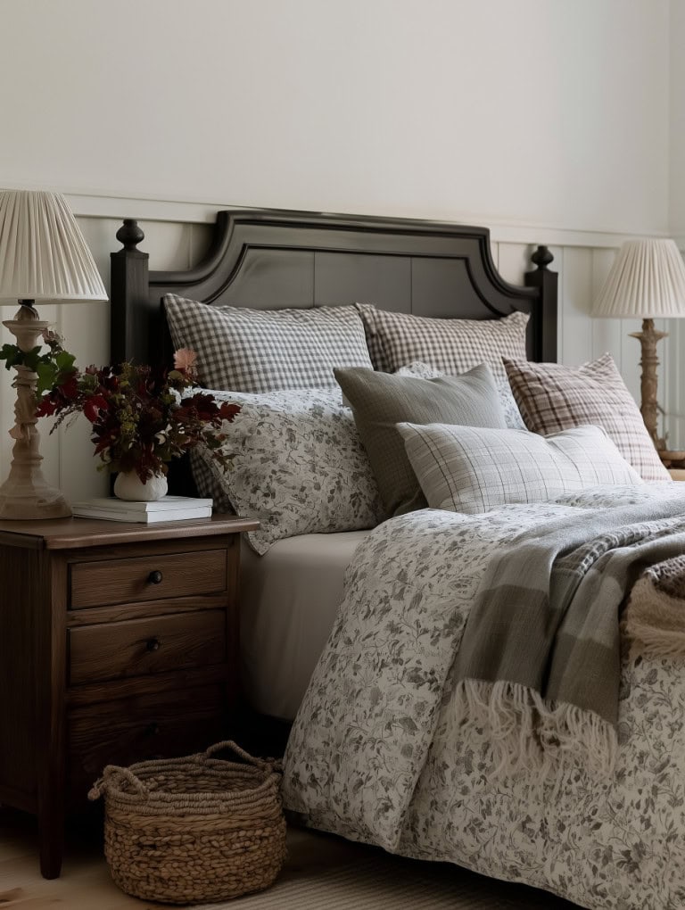 Neutral Fall Bedroom