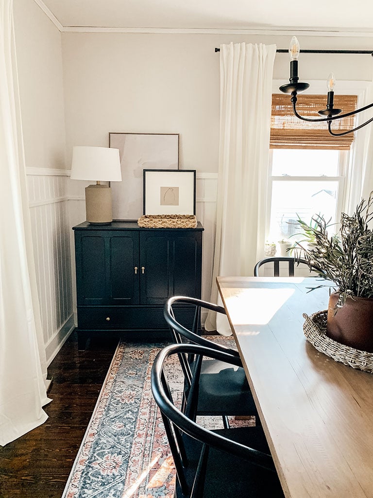 Modern Farmhouse Dining Room Micheala Diane Designs