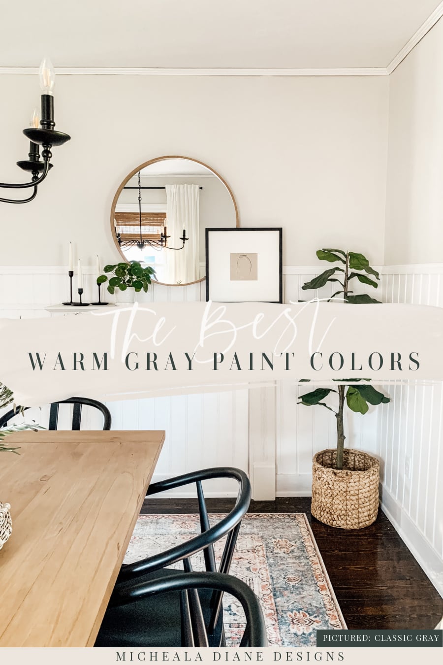 Shades of Grey {I Found The Perfect Smokey Grey Paint Color