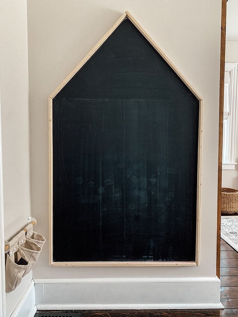 How to Make a DIY Chalkboard Wall (that's magnetic too!) - Jac of All Things