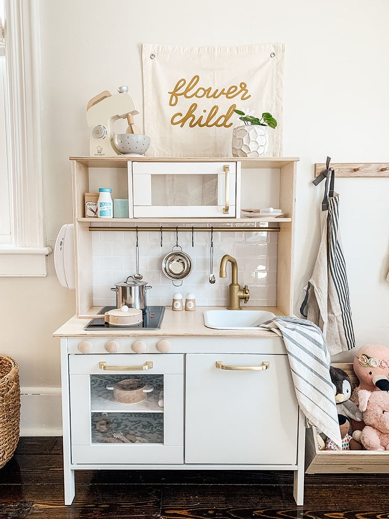 Neutral Minimalist Playroom - Micheala Diane Designs