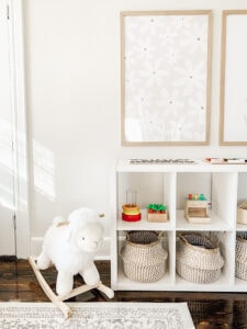 Neutral Minimalist Playroom - Micheala Diane Designs