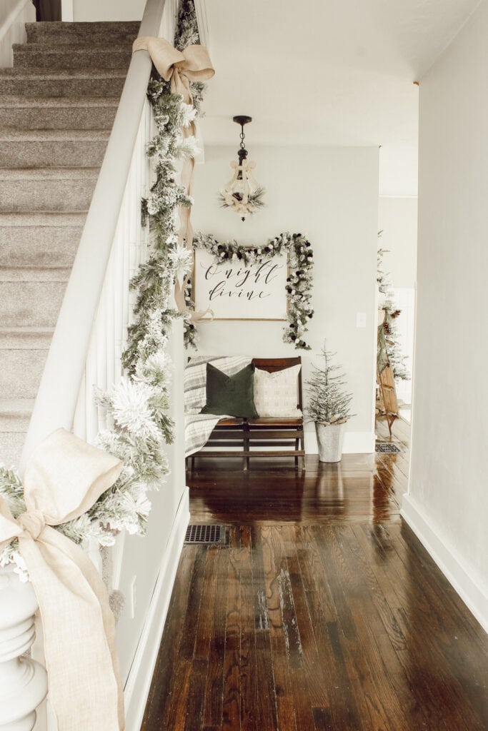 Stair garland