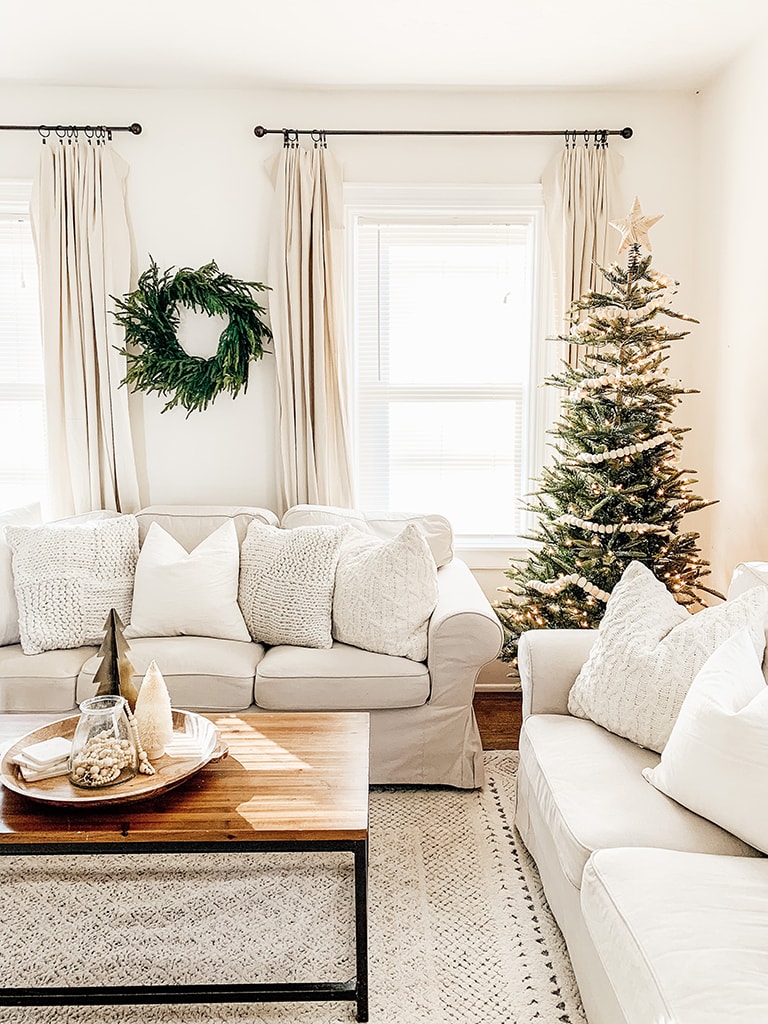 Christmas Wreath On Wall