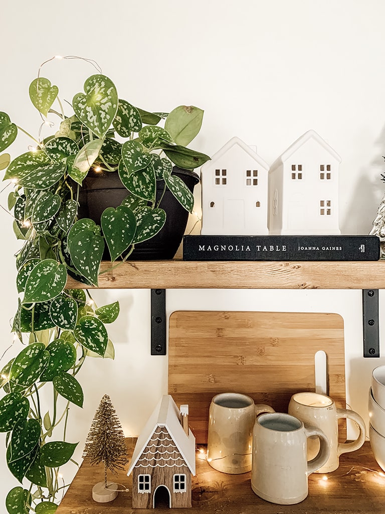 Twinkle Lights Shelves