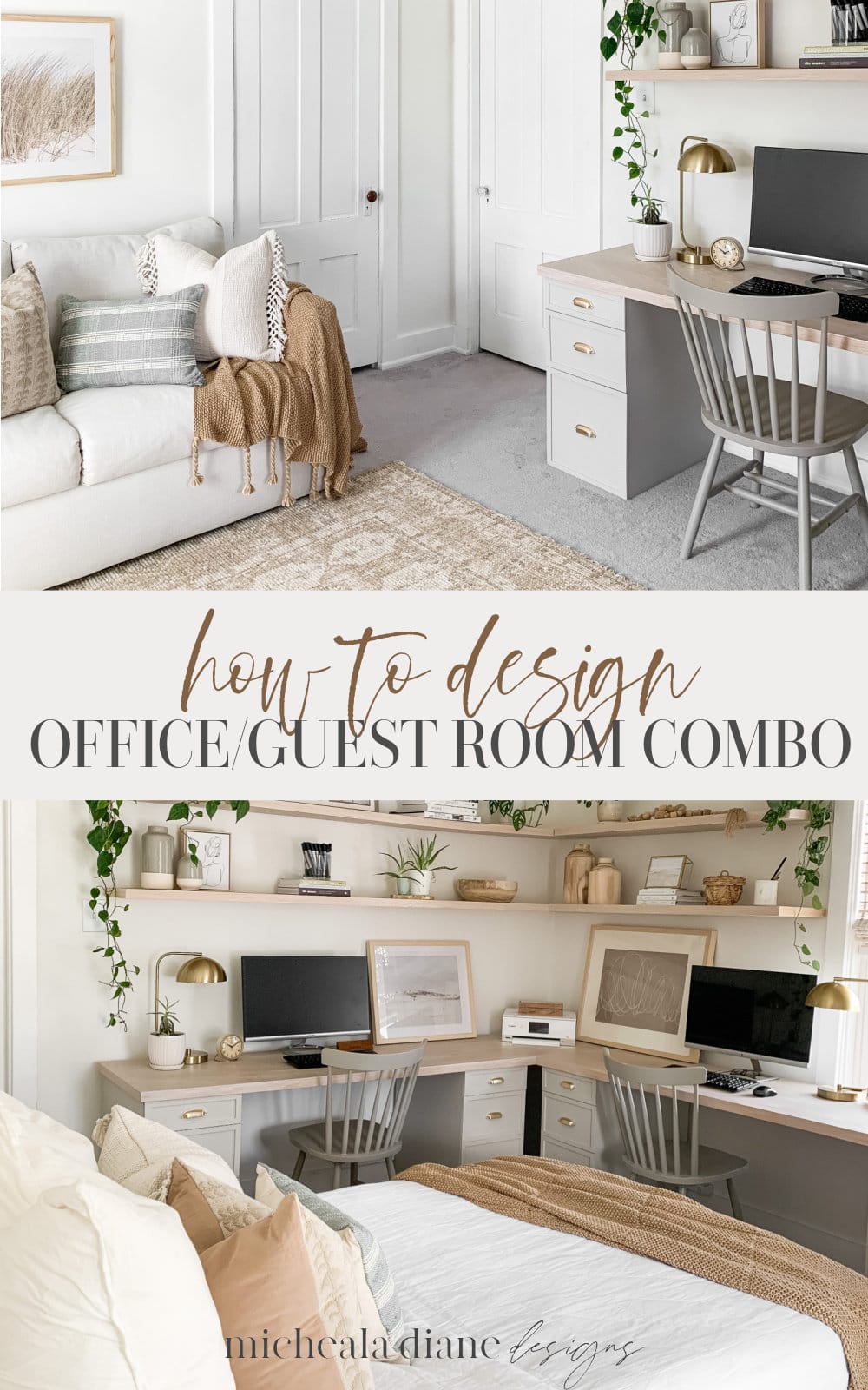 Home Office Guest Room Design
