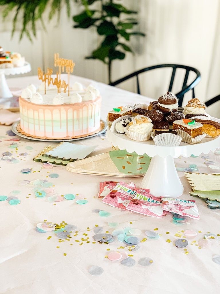 Birthday Food Mini Pastries